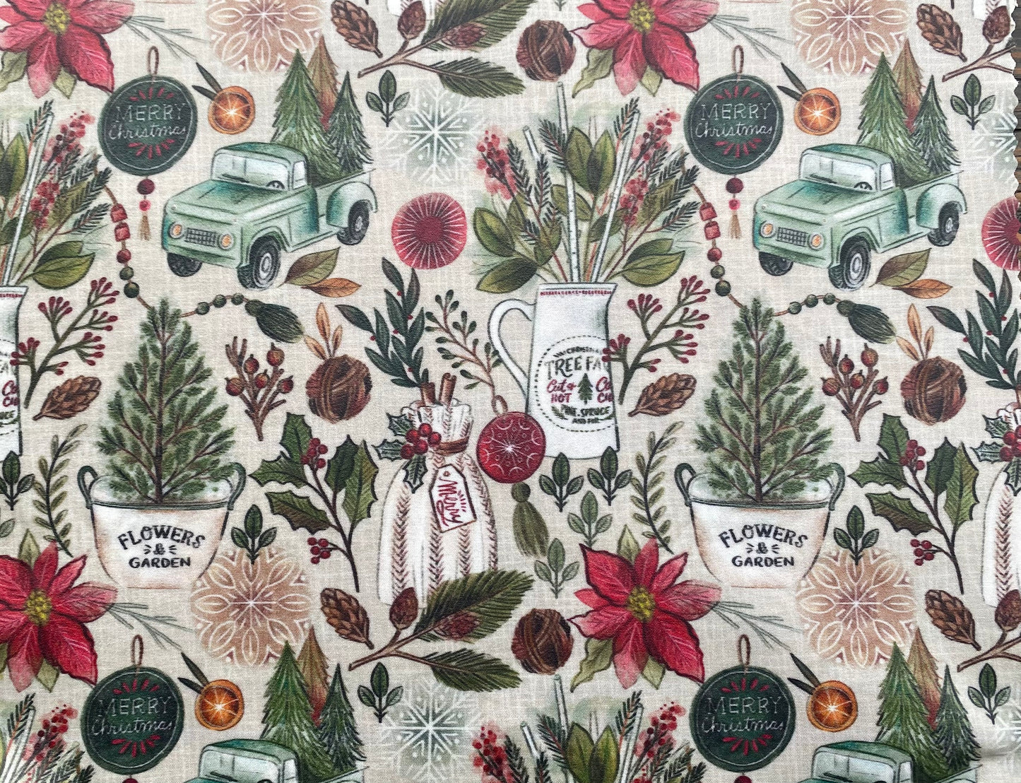 Country Christmas - Trio Set of Beeswax Food Wraps