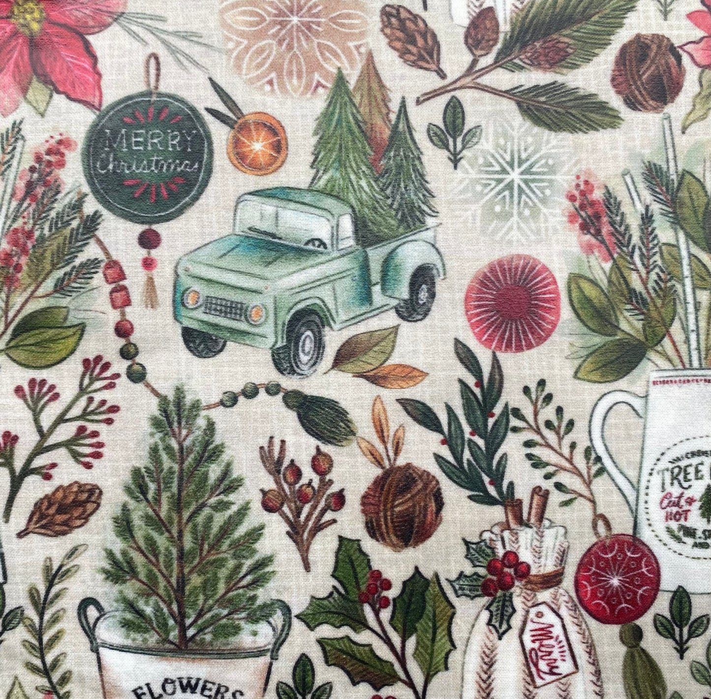 Country Christmas - Trio Set of Beeswax Food Wraps