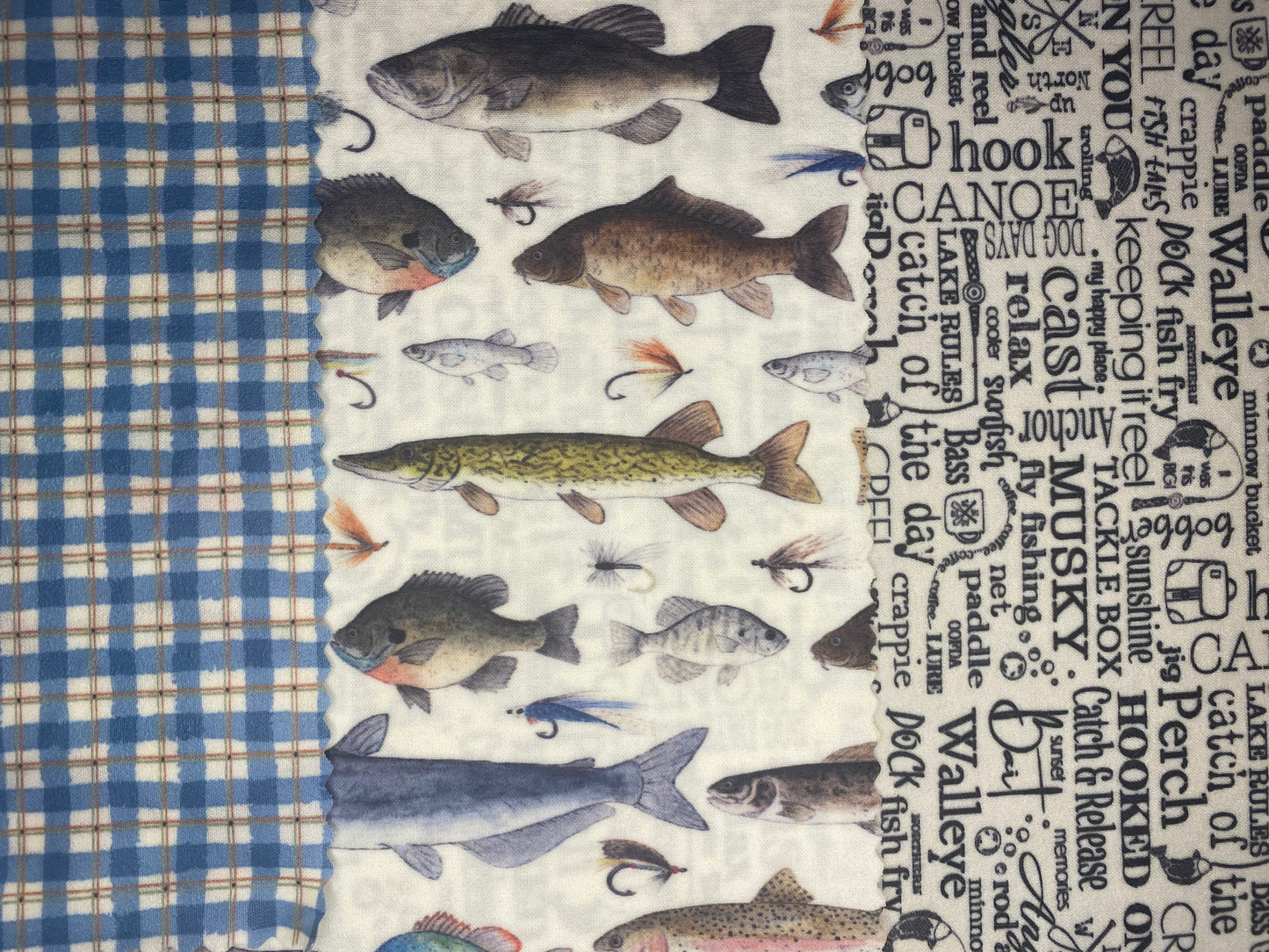 Gone Fishing - Trio Set Of Beeswax Food Wraps