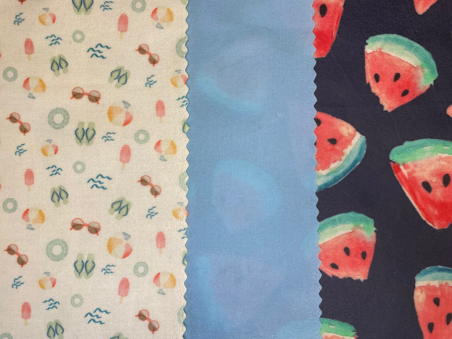 Summer Time - Trio Set Of Beeswax Food Wraps