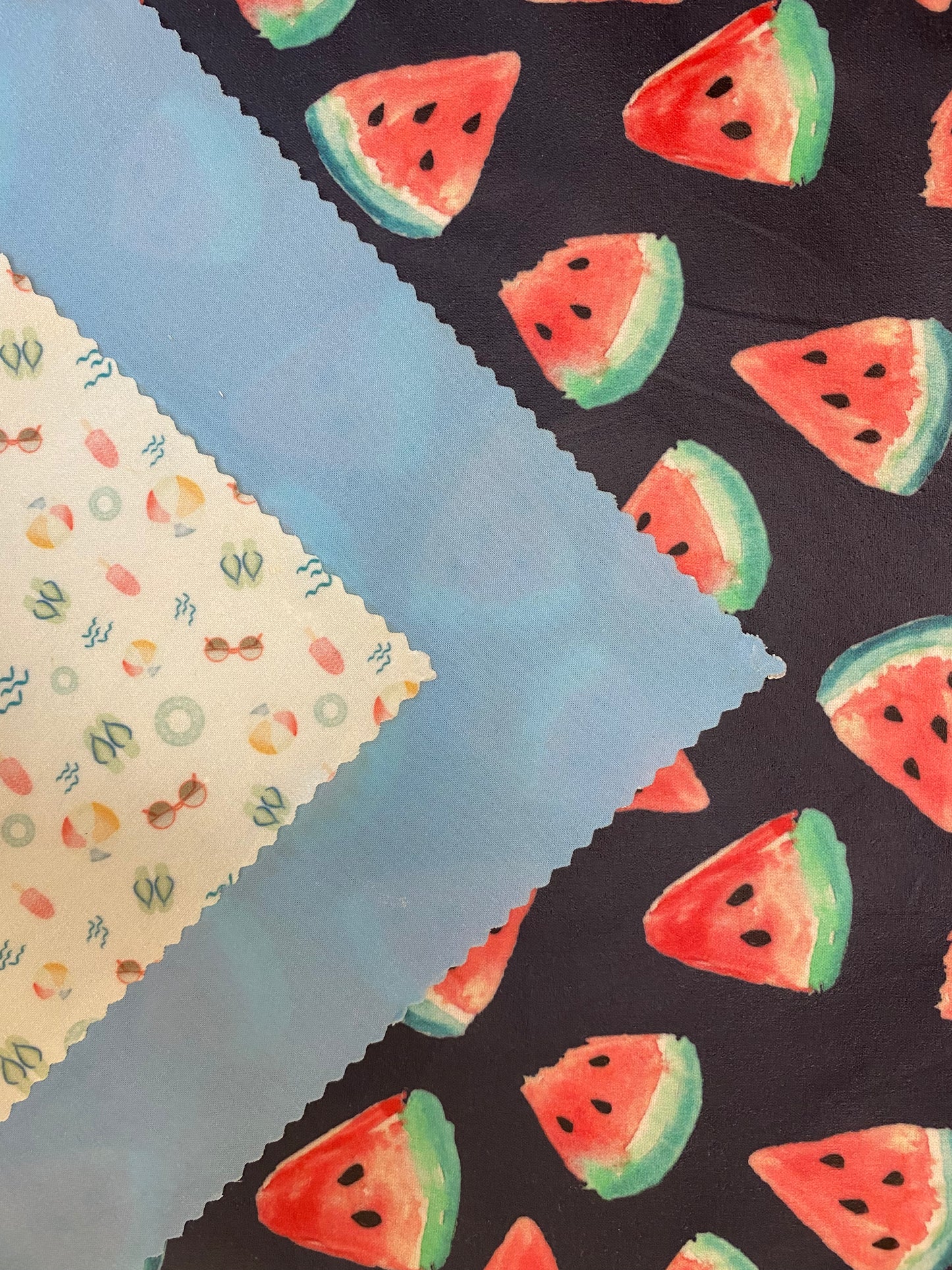 Summer Time - Trio Set Of Beeswax Food Wraps