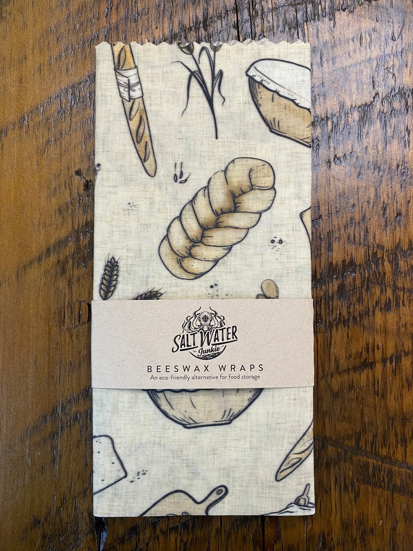 For The Love Of Sourdough Beeswax Food Wrap - XL Single Wrap