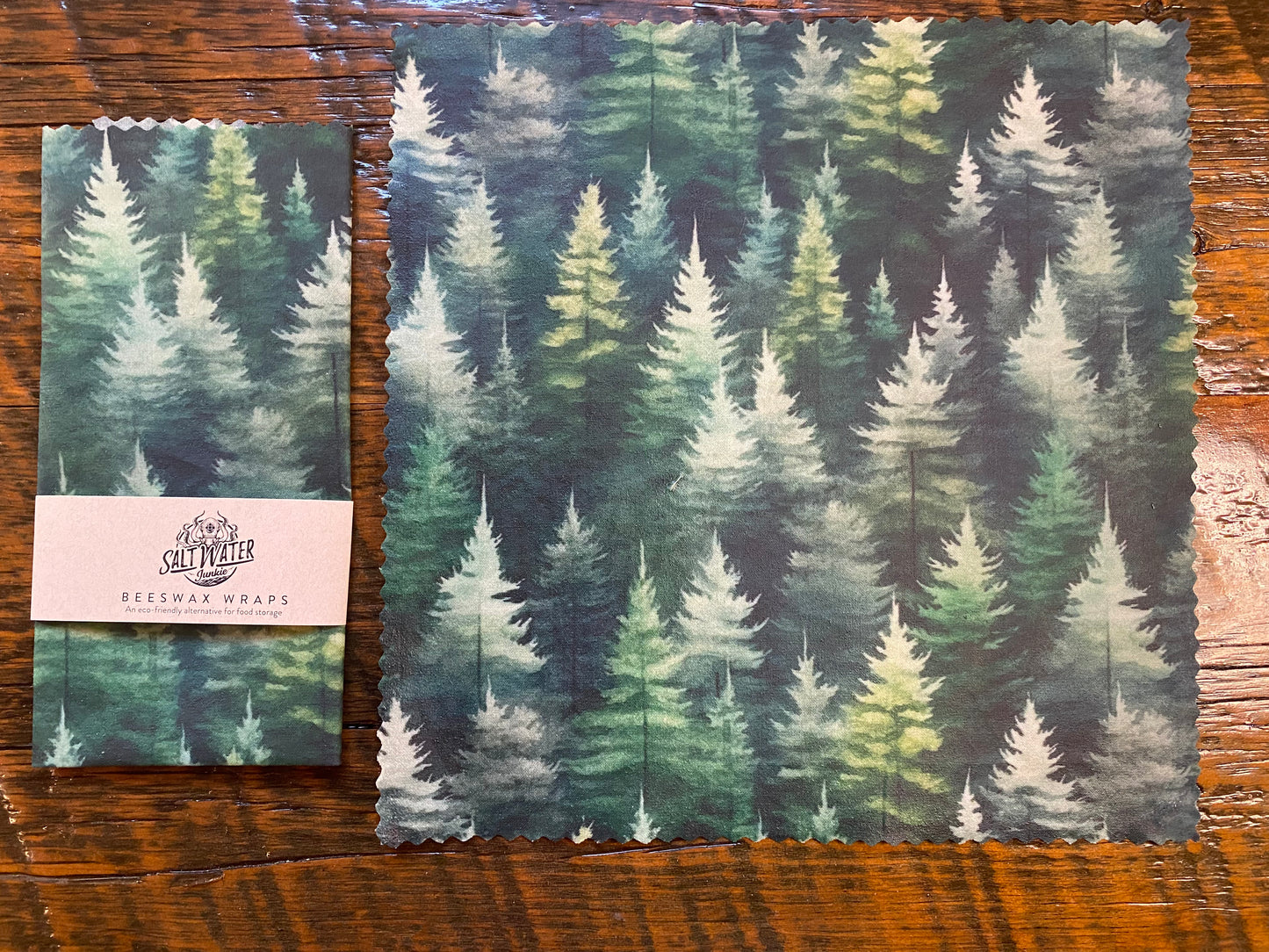 Forest Beeswax Food Wrap - Single Medium