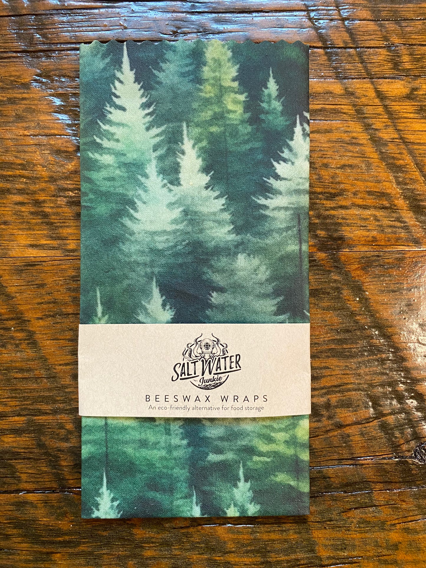 Forest Beeswax Food Wrap - Single Medium