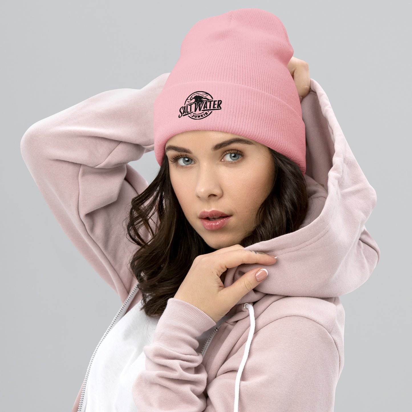 SWJ Wave Logo - Cuffed Beanie