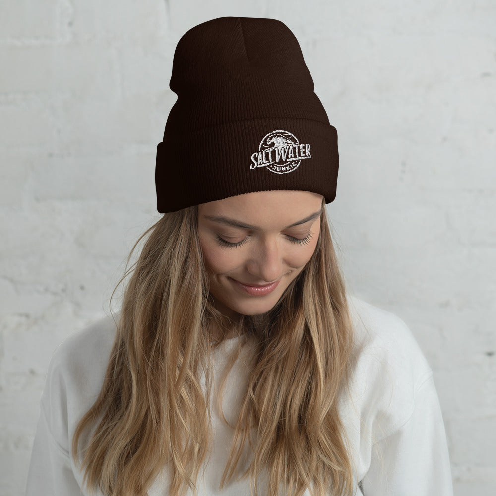 SWJ Wave Logo - Cuffed Beanie