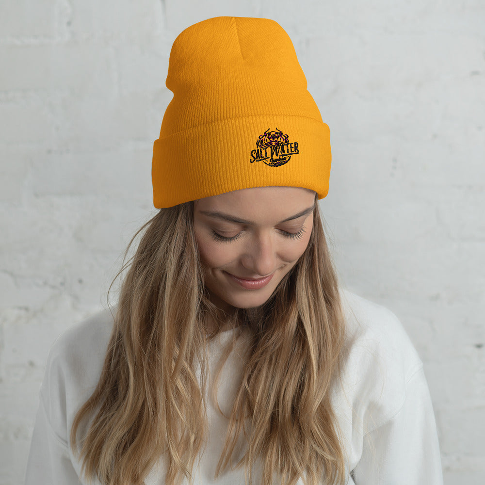 SWJ Octopus Logo - Cuffed Beanie