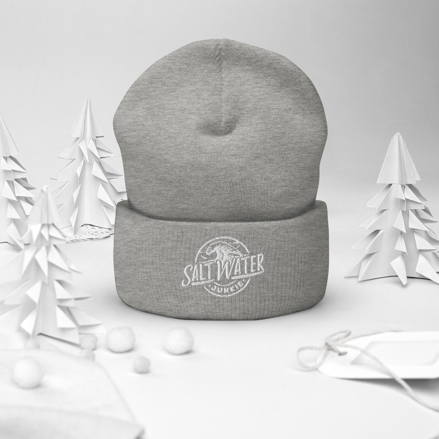 SWJ Wave Logo - Cuffed Beanie