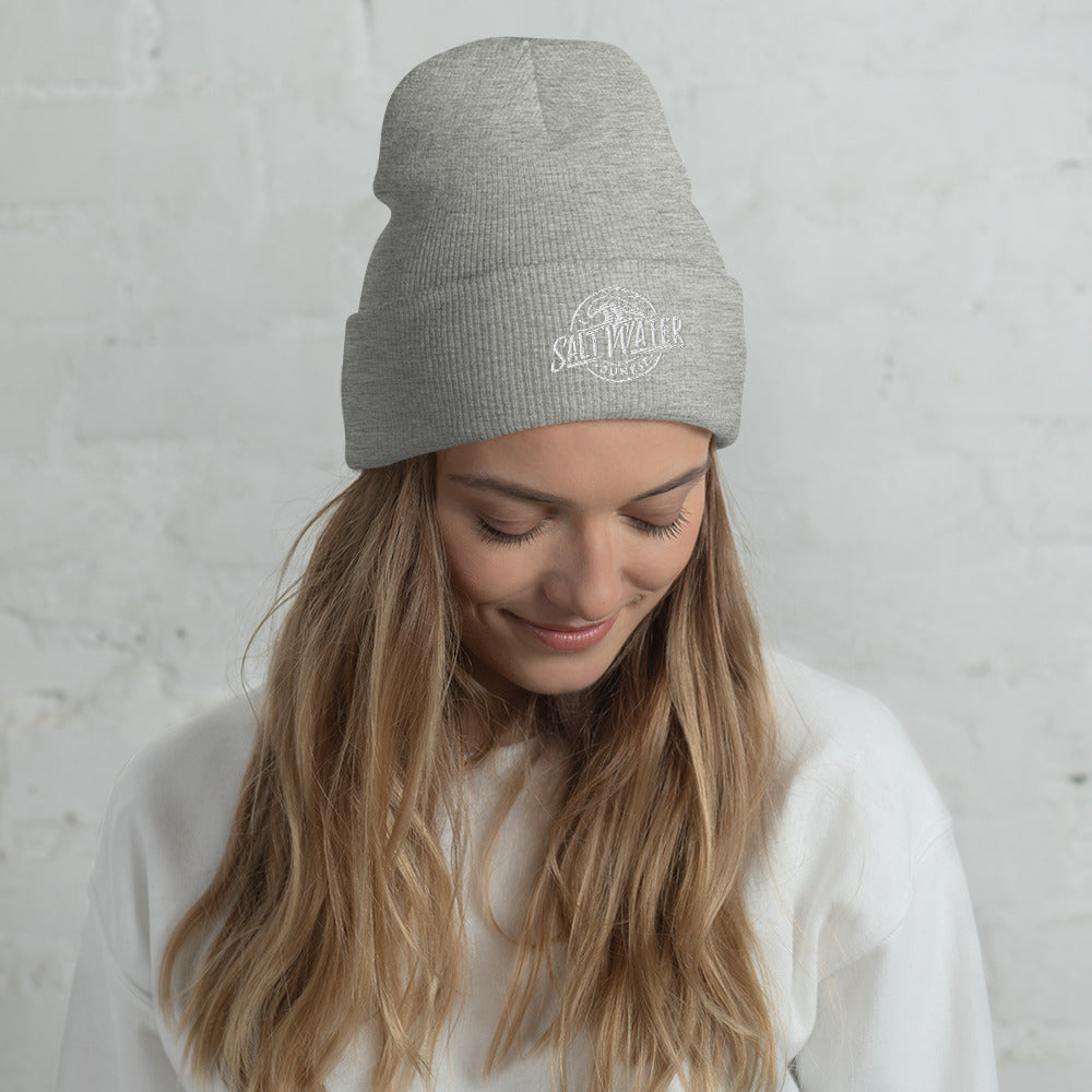 SWJ Wave Logo - Cuffed Beanie