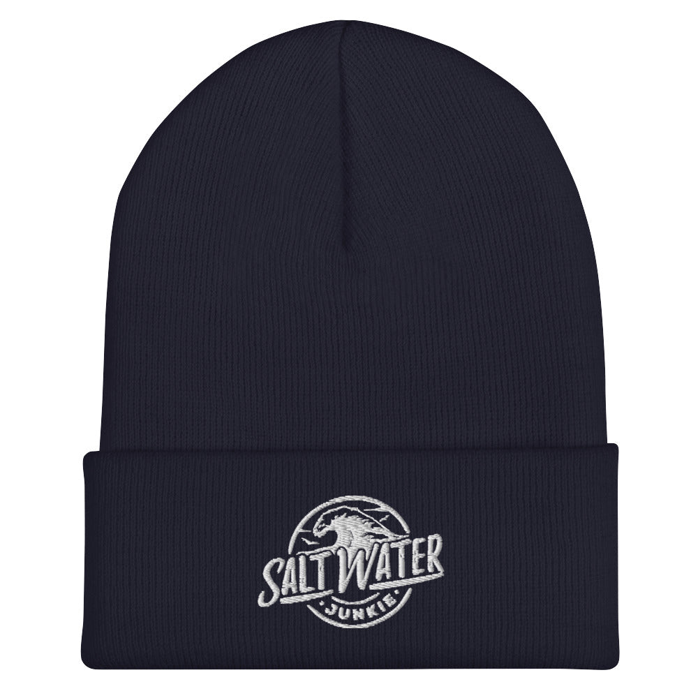 SWJ Wave Logo - Cuffed Beanie