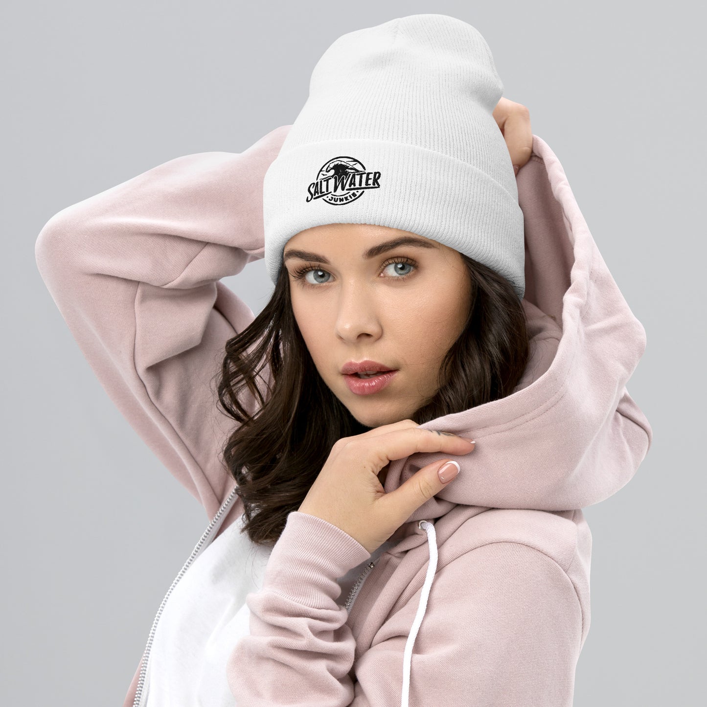 SWJ Wave Logo - Cuffed Beanie