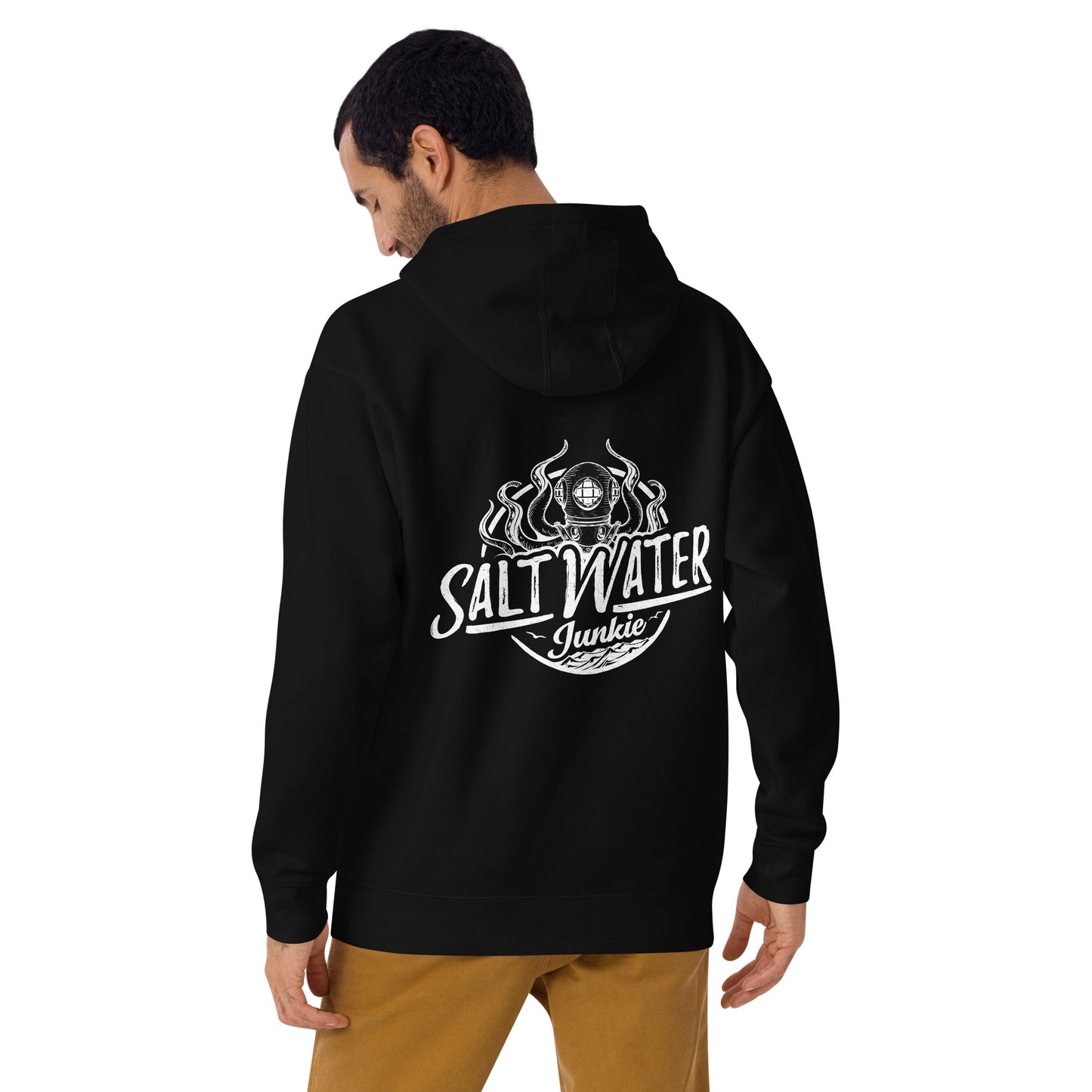 Log Off and Live (SWJ Octopus Logo on back) - Unisex Hoodie