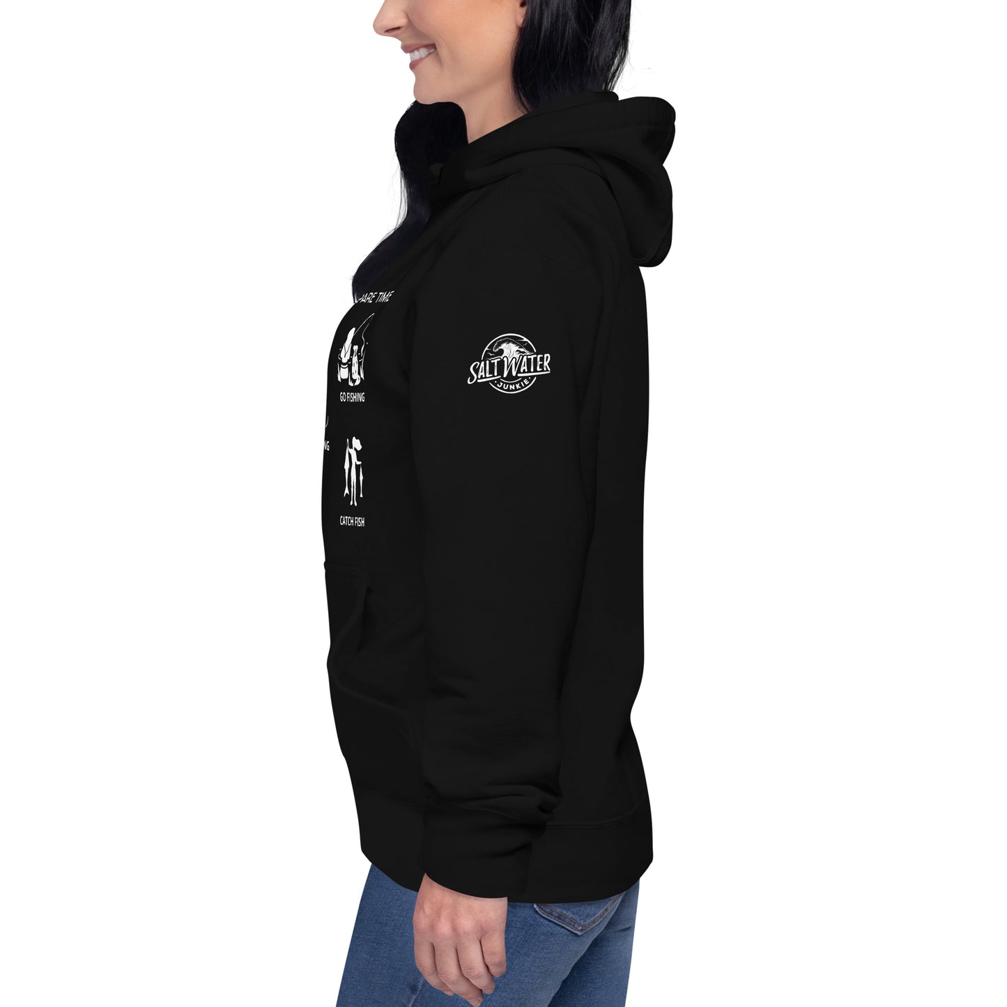 Gone Fishing - Lass's Hoodie
