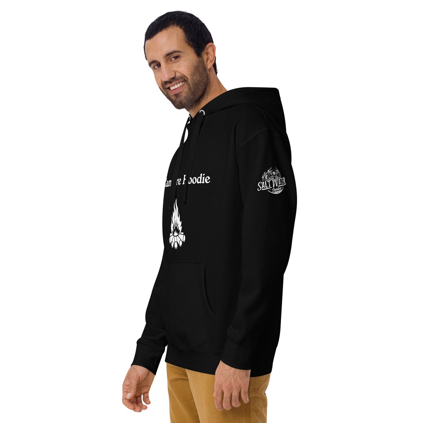 Campfire Hoodie (SWJ Octopus logo on sleeve) - Lad's