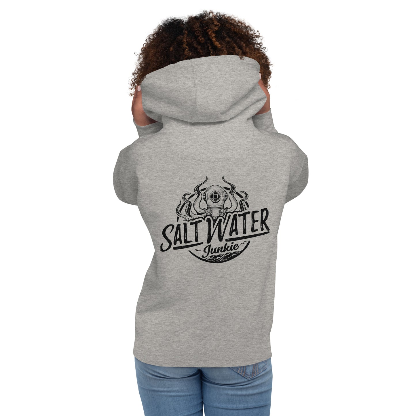 Log Off and Live (SWJ Octopus Logo on back) - Unisex Hoodie