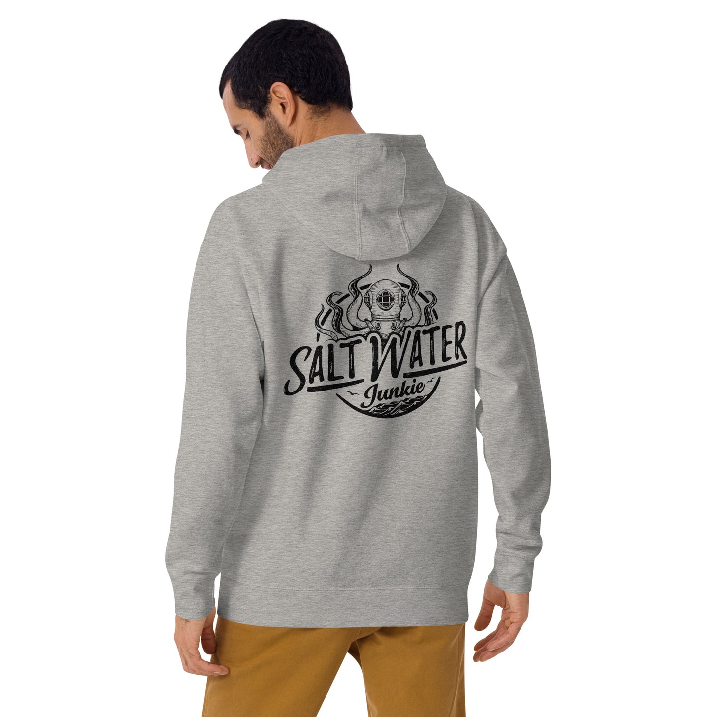 Log Off and Live (SWJ Octopus Logo on back) - Unisex Hoodie