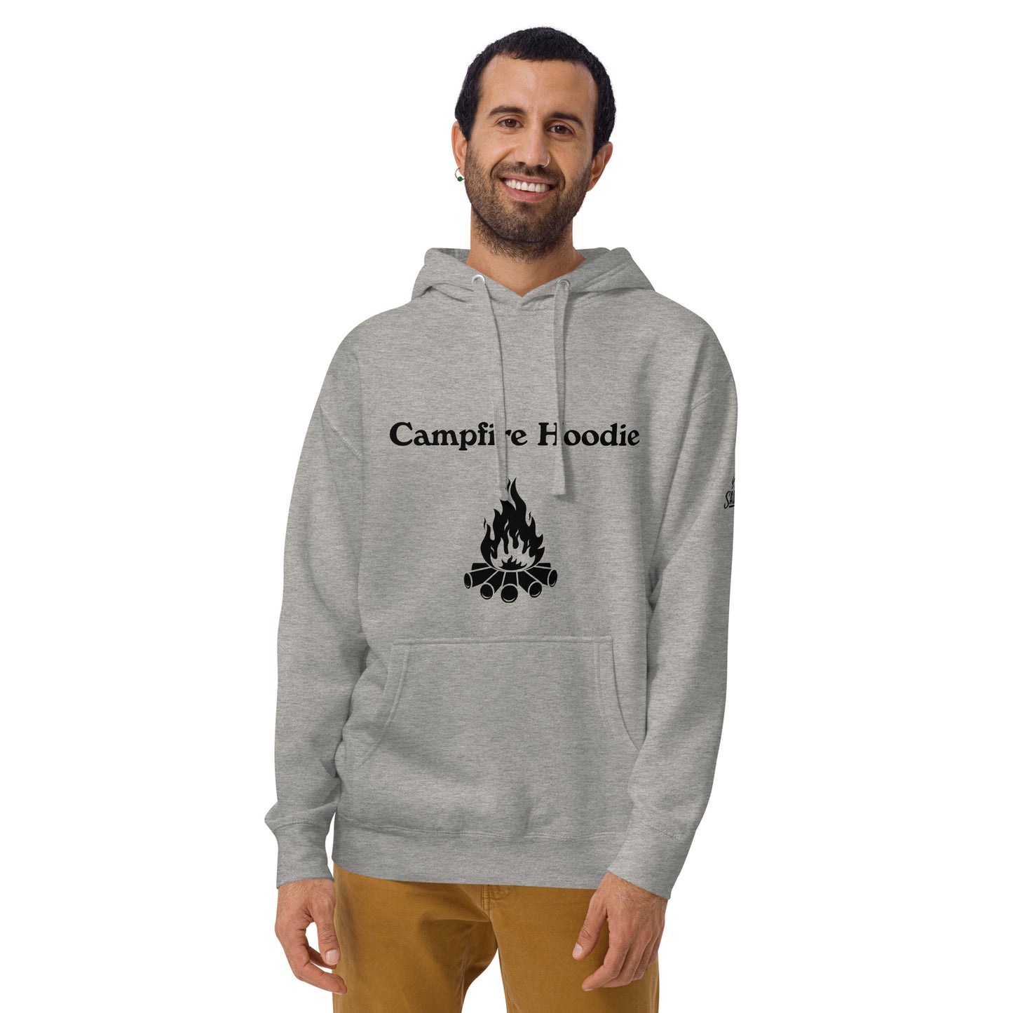 Campfire Hoodie (SWJ Octopus logo on sleeve) - Lad's