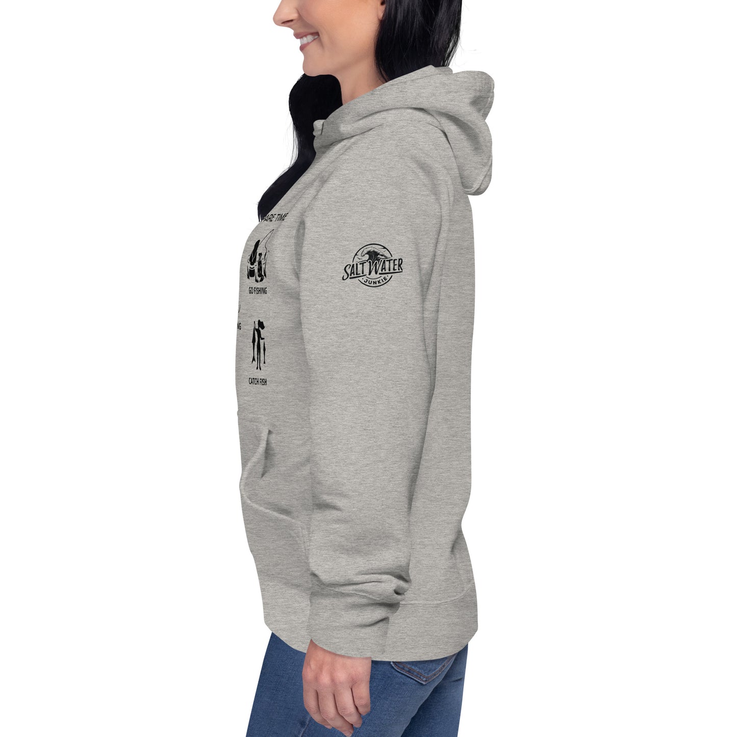 Gone Fishing - Lass's Hoodie
