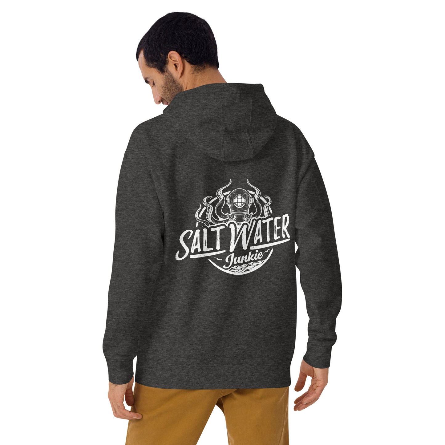 Log Off and Live (SWJ Octopus Logo on back) - Unisex Hoodie