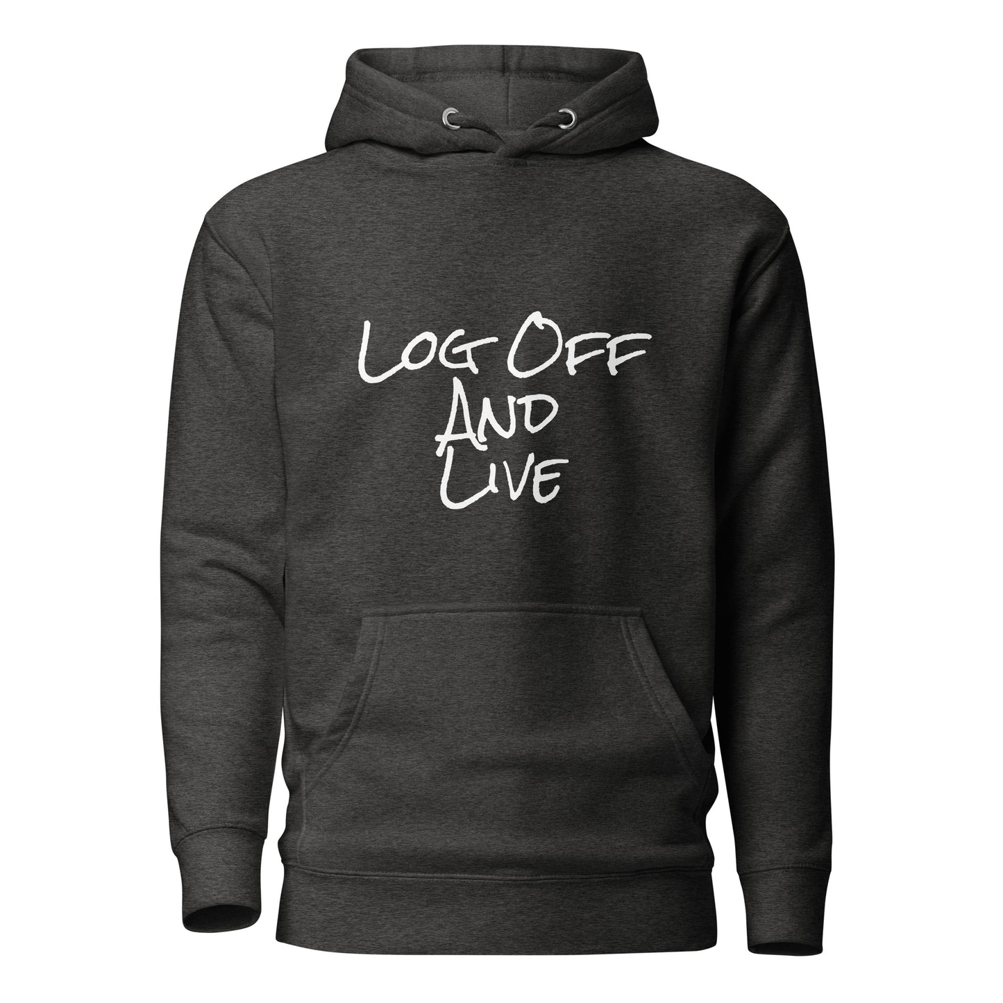 Log Off and Live (SWJ Octopus Logo on back) - Unisex Hoodie