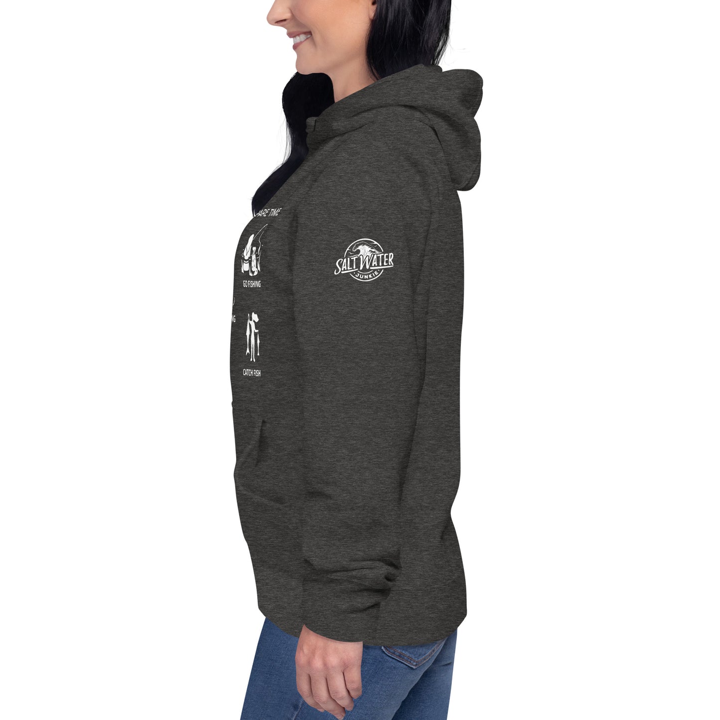 Gone Fishing - Lass's Hoodie