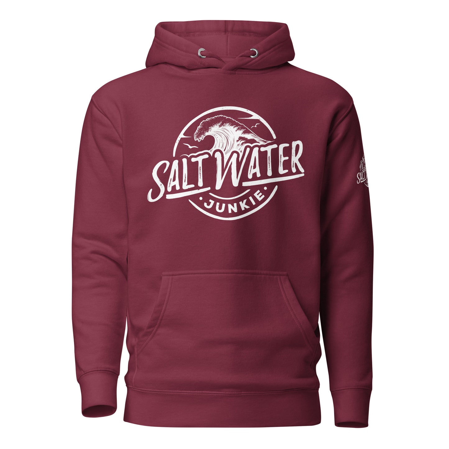 SWJ Wave (with SWJ Octopus logo on sleeve) - Unisex Hoodie