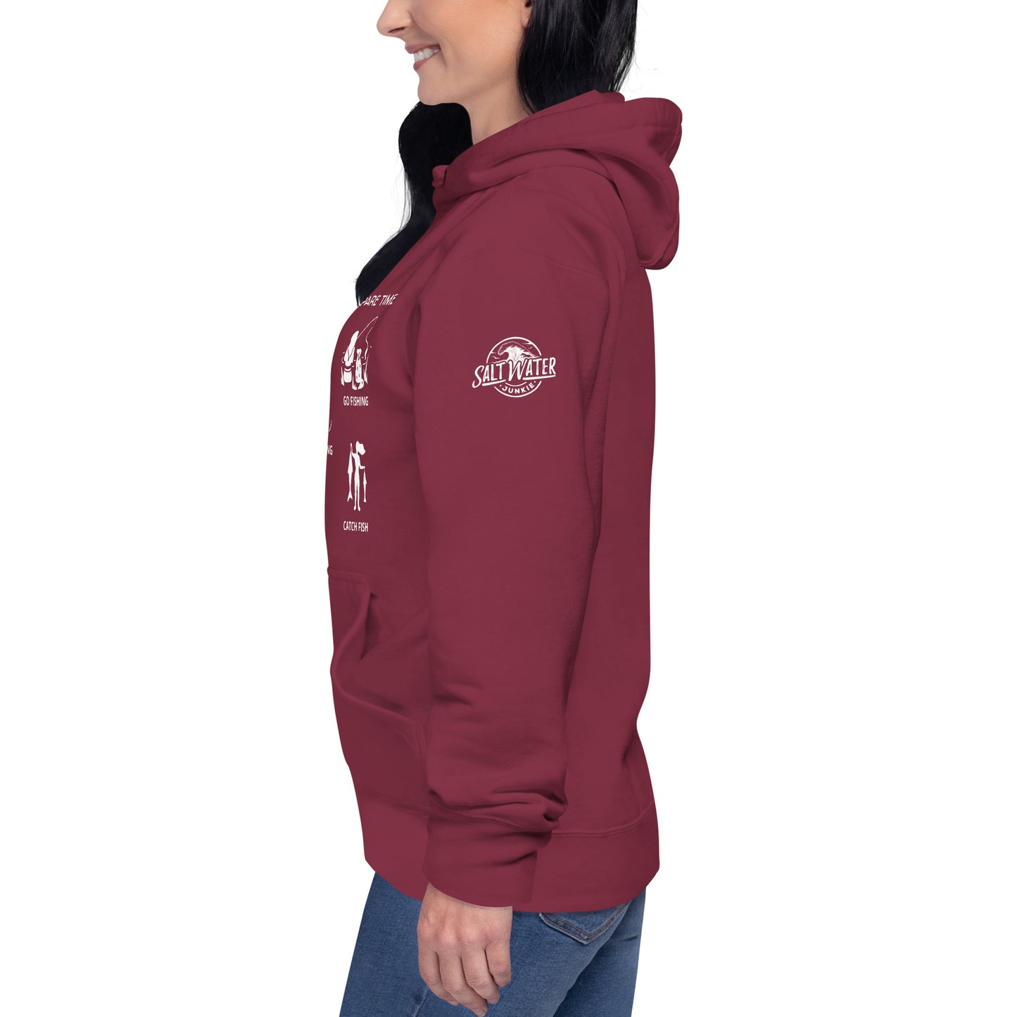 Gone Fishing - Lass's Hoodie