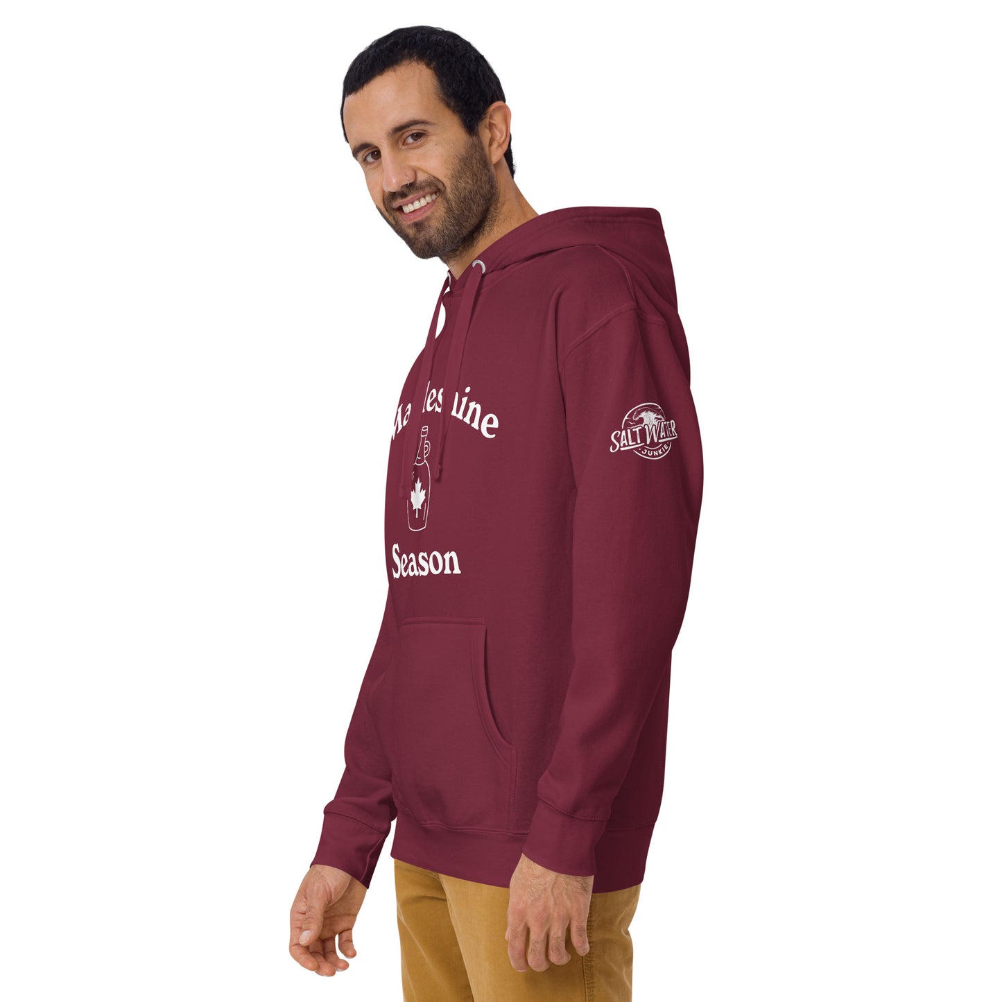 Mapleshine (SWJ wave logo on sleeve) - Unisex Hoodie