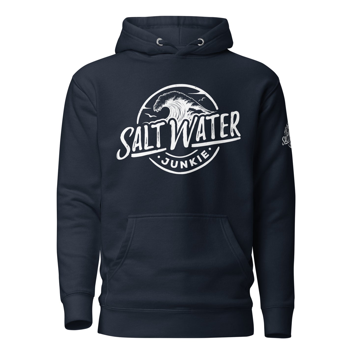 SWJ Wave (with SWJ Octopus logo on sleeve) - Unisex Hoodie