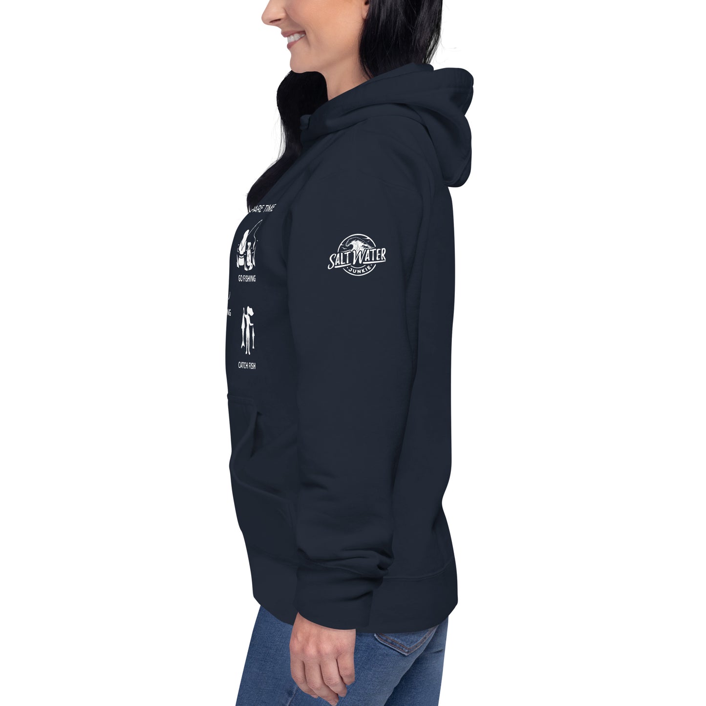 Gone Fishing - Lass's Hoodie