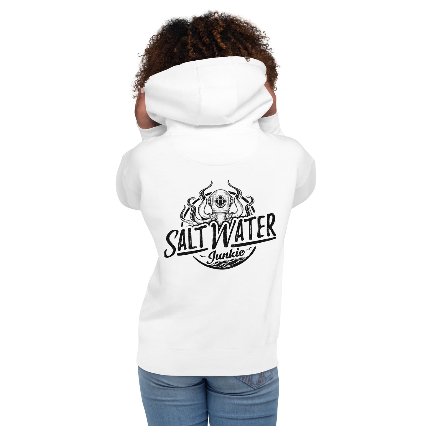 Log Off and Live (SWJ Octopus Logo on back) - Unisex Hoodie