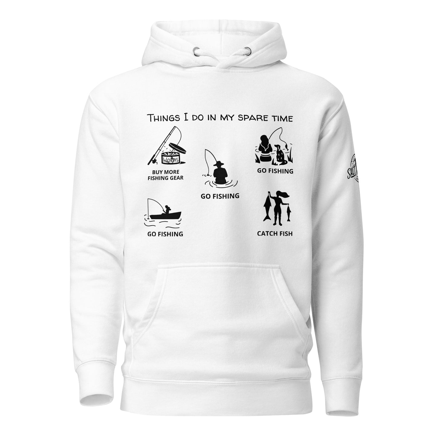 Gone Fishing - Lass's Hoodie