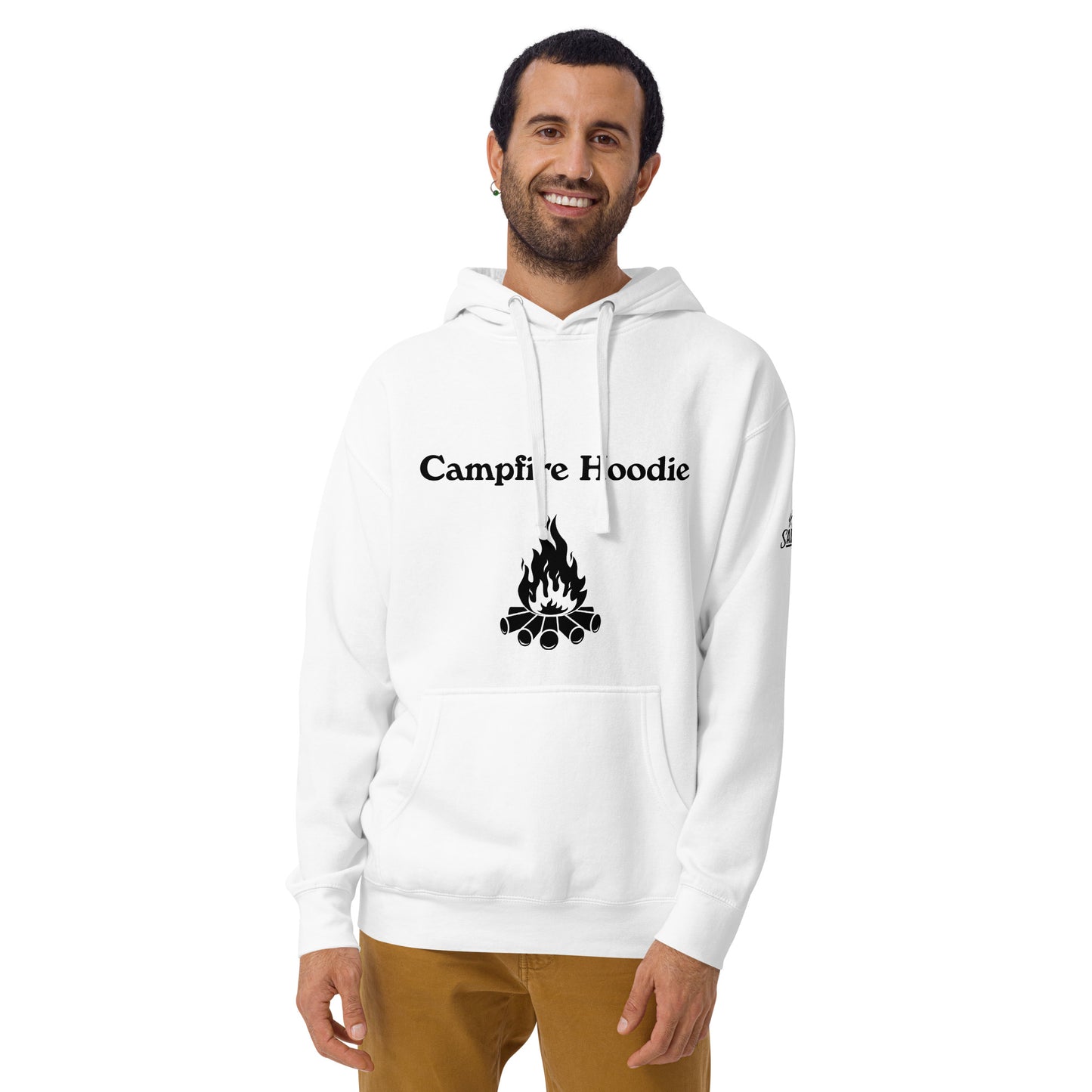 Campfire Hoodie (SWJ Octopus logo on sleeve) - Lad's