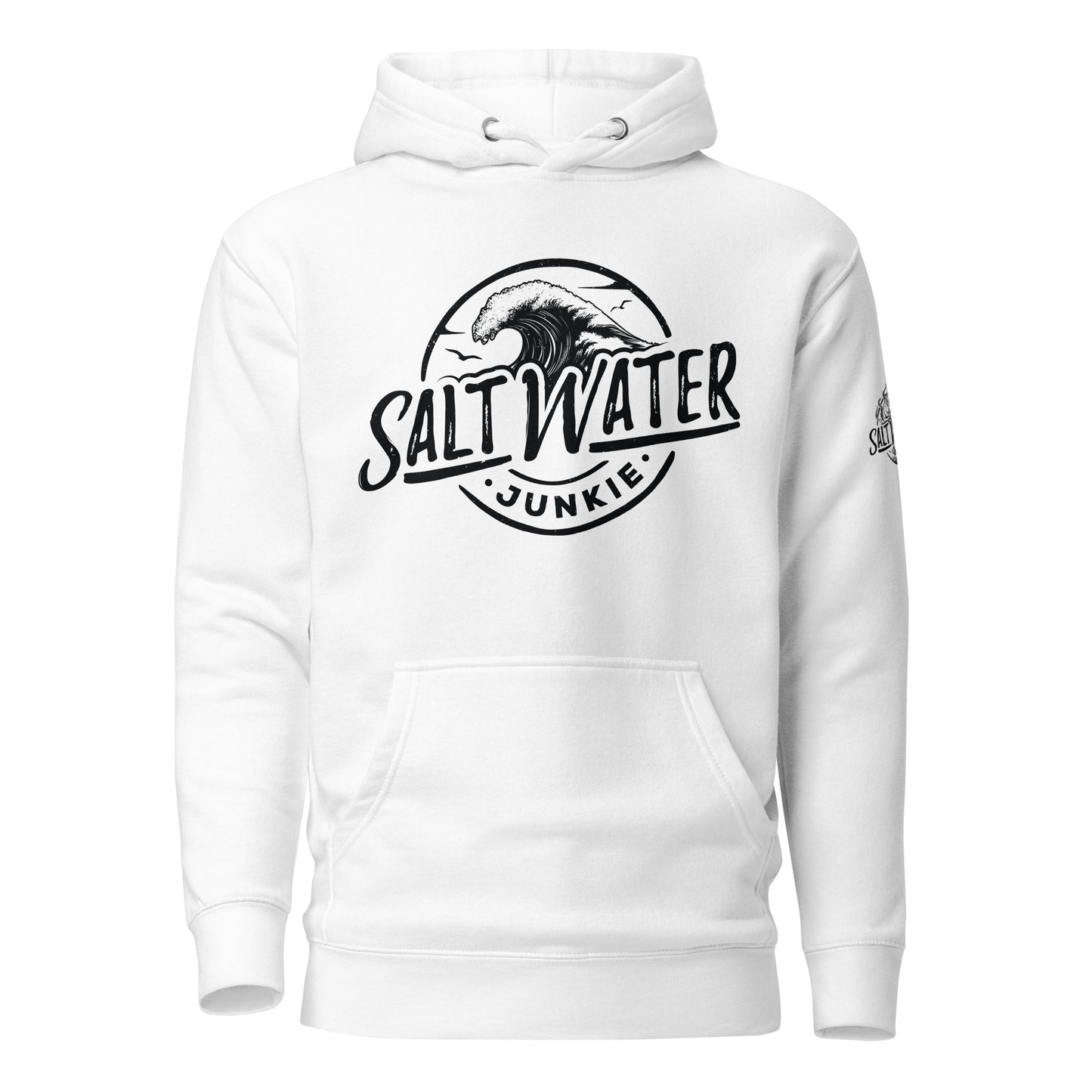 SWJ Wave (with SWJ Octopus logo on sleeve) - Unisex Hoodie
