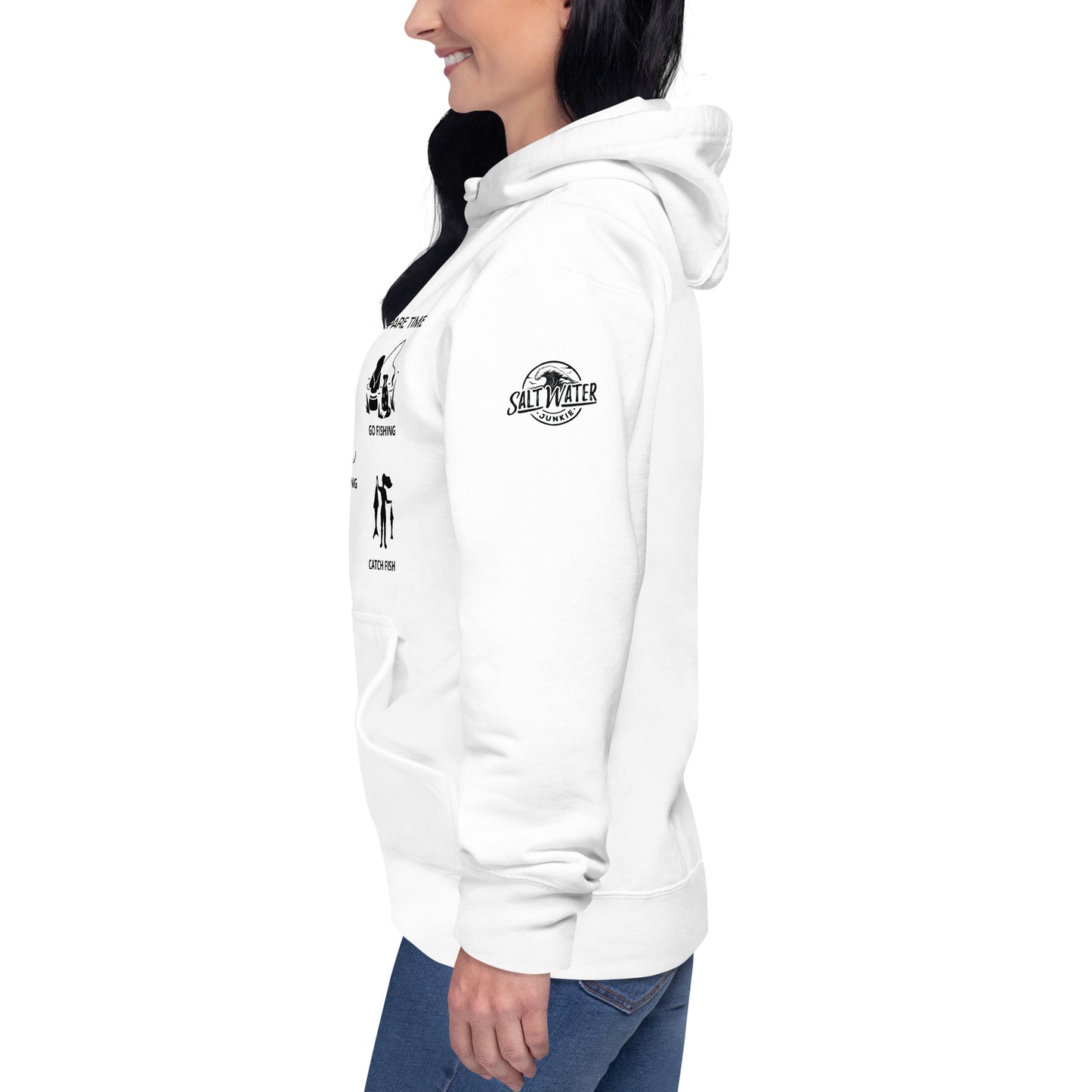 Gone Fishing - Lass's Hoodie