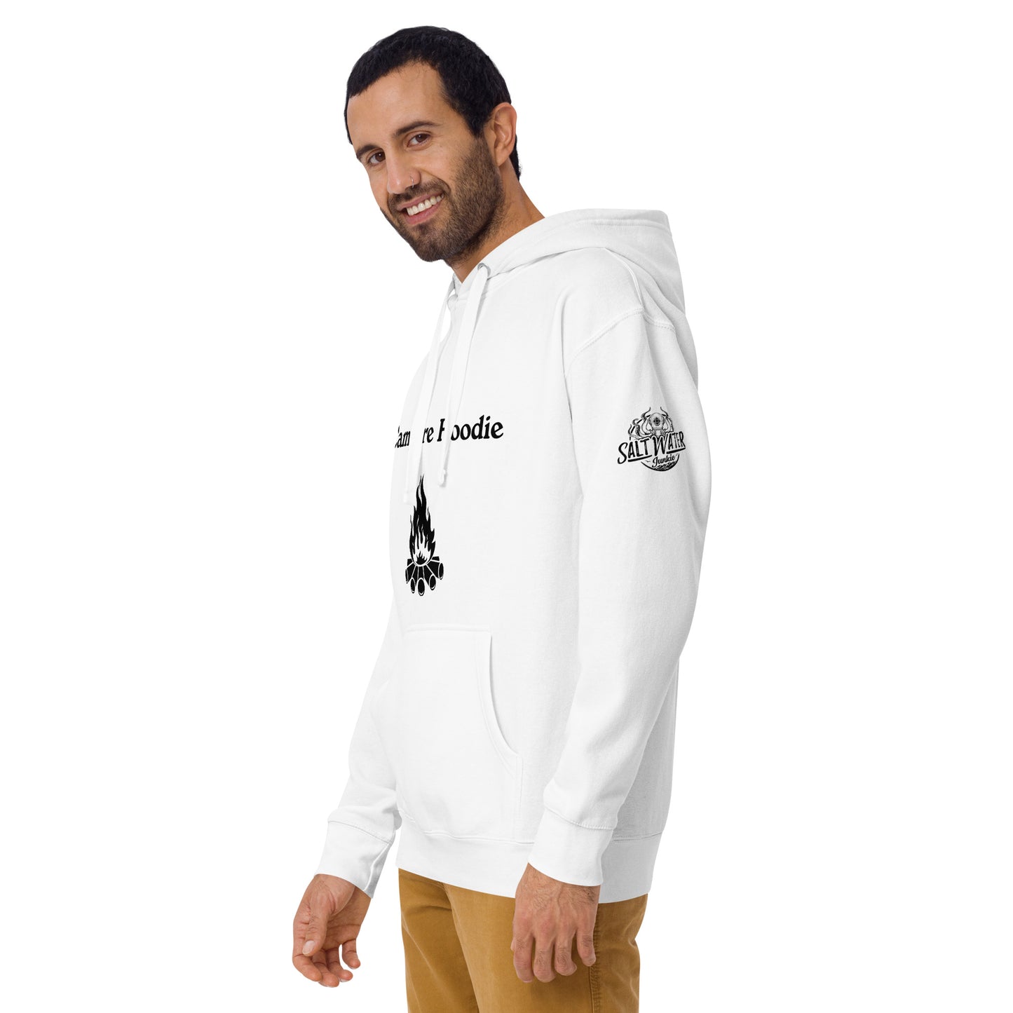 Campfire Hoodie (SWJ Octopus logo on sleeve) - Lad's