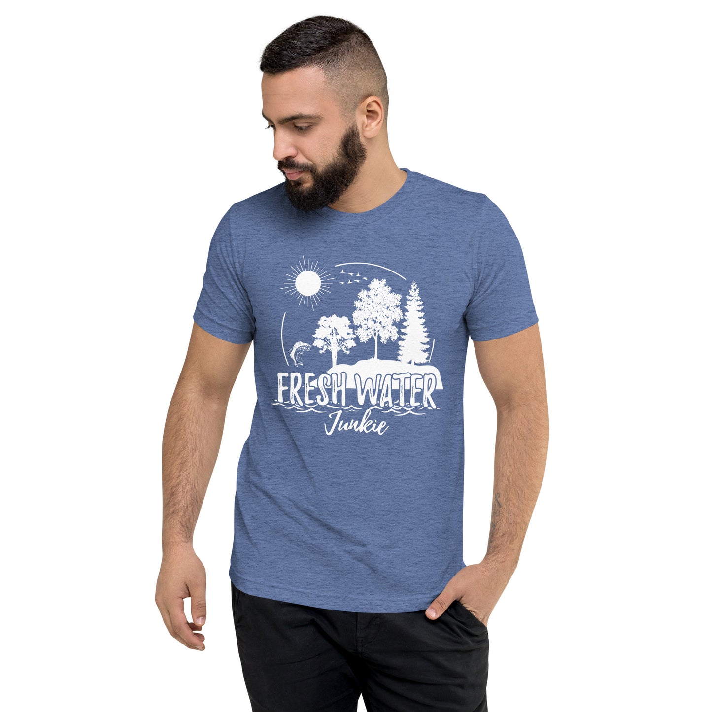 Country Life (front logo) - Unisex Vintage Short Sleeve T Shirt