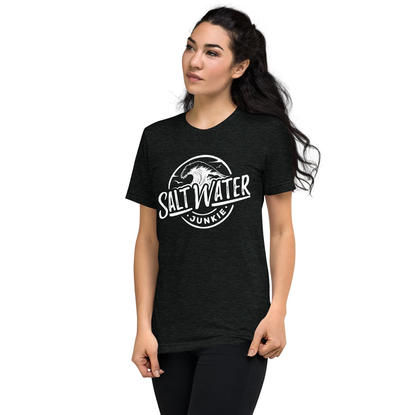 SWJ Wave Logo Full Front - Unisex T-Shirt