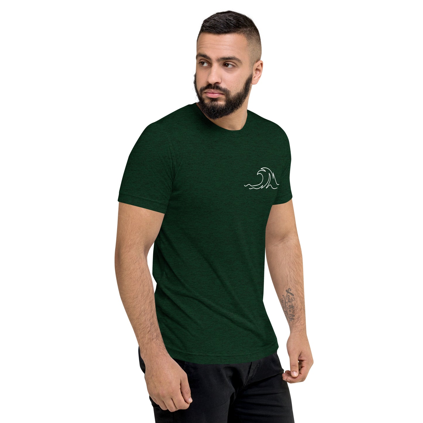 Beach Bum (SWJ Octopus Logo On Back) - Lad's T-Shirt