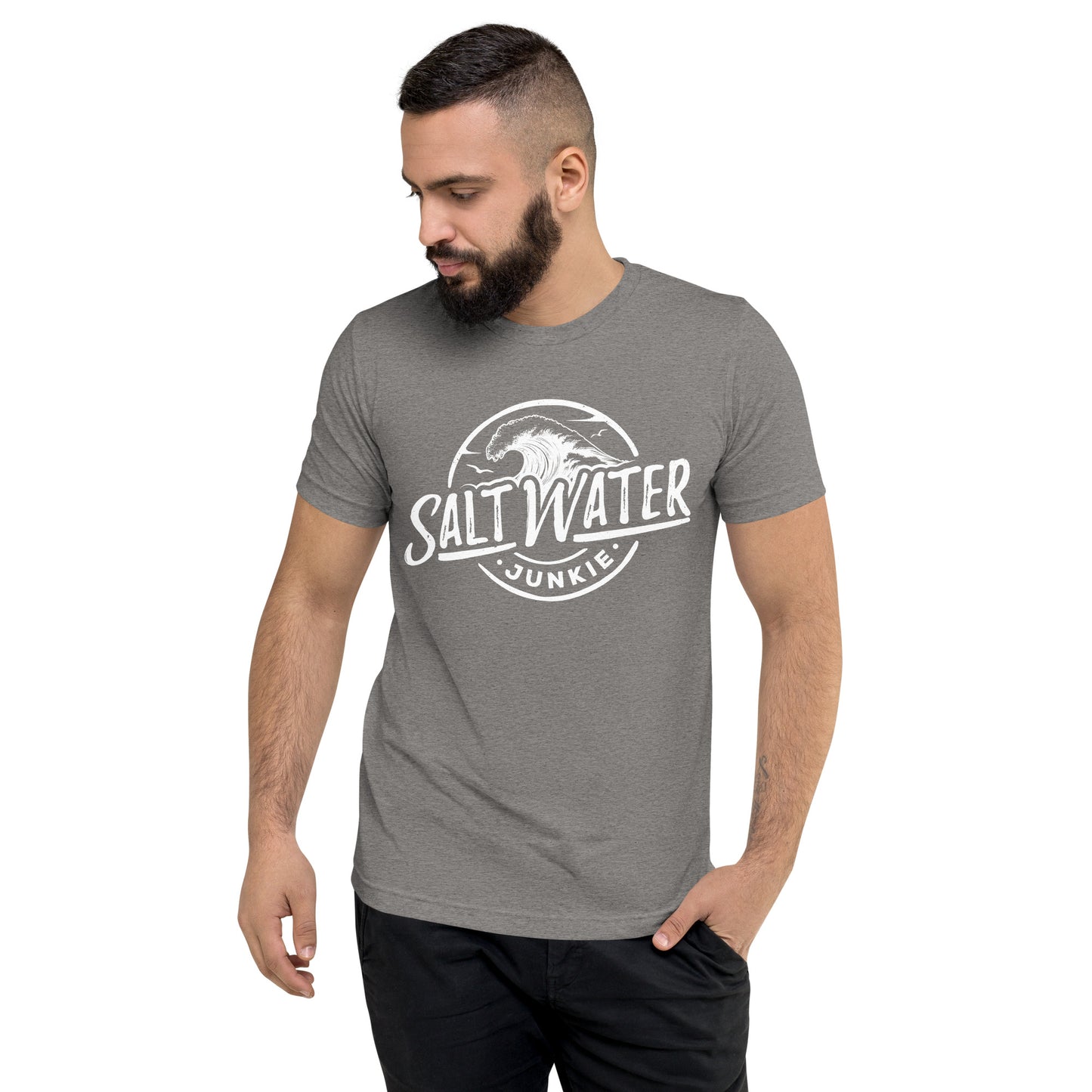 SWJ Wave Logo Full Front - Unisex T-Shirt