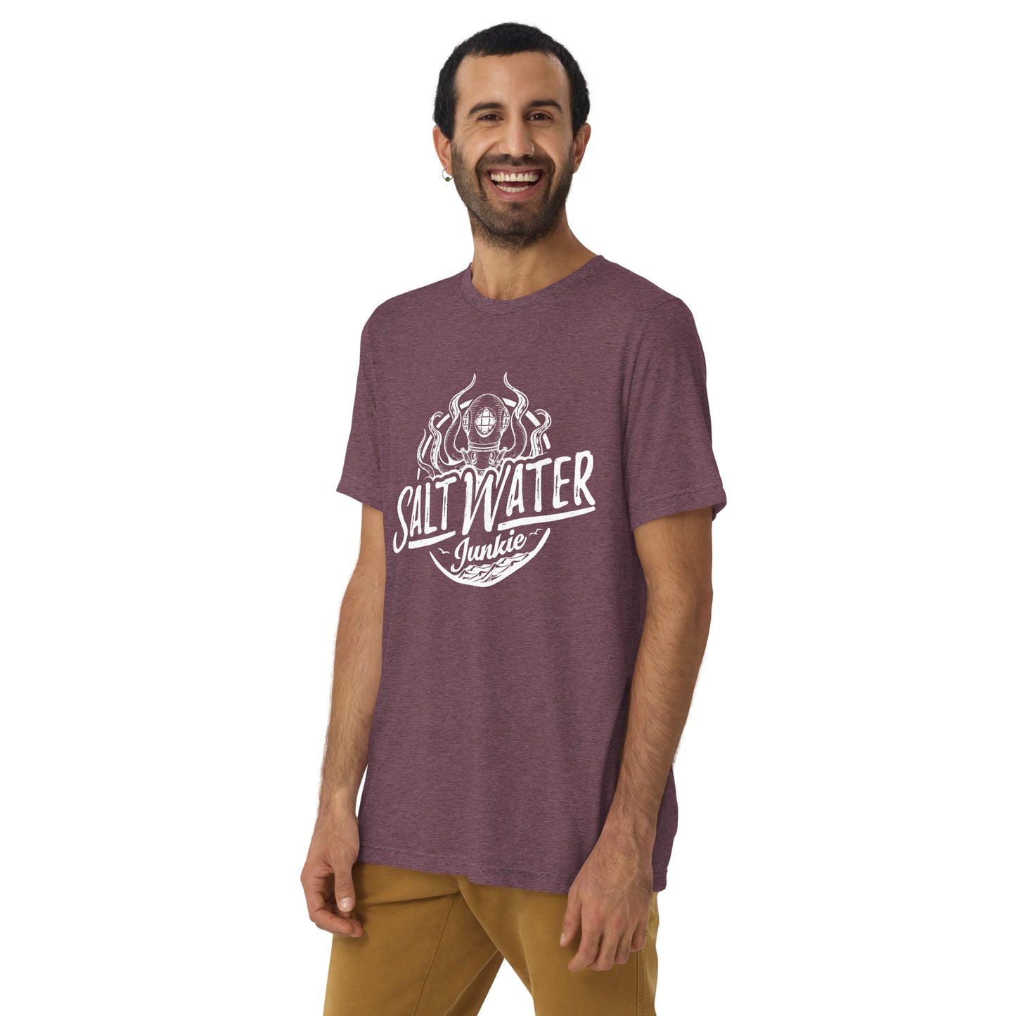 SWJ Logo (full front) - Lad's Tri Blend T-Shirt