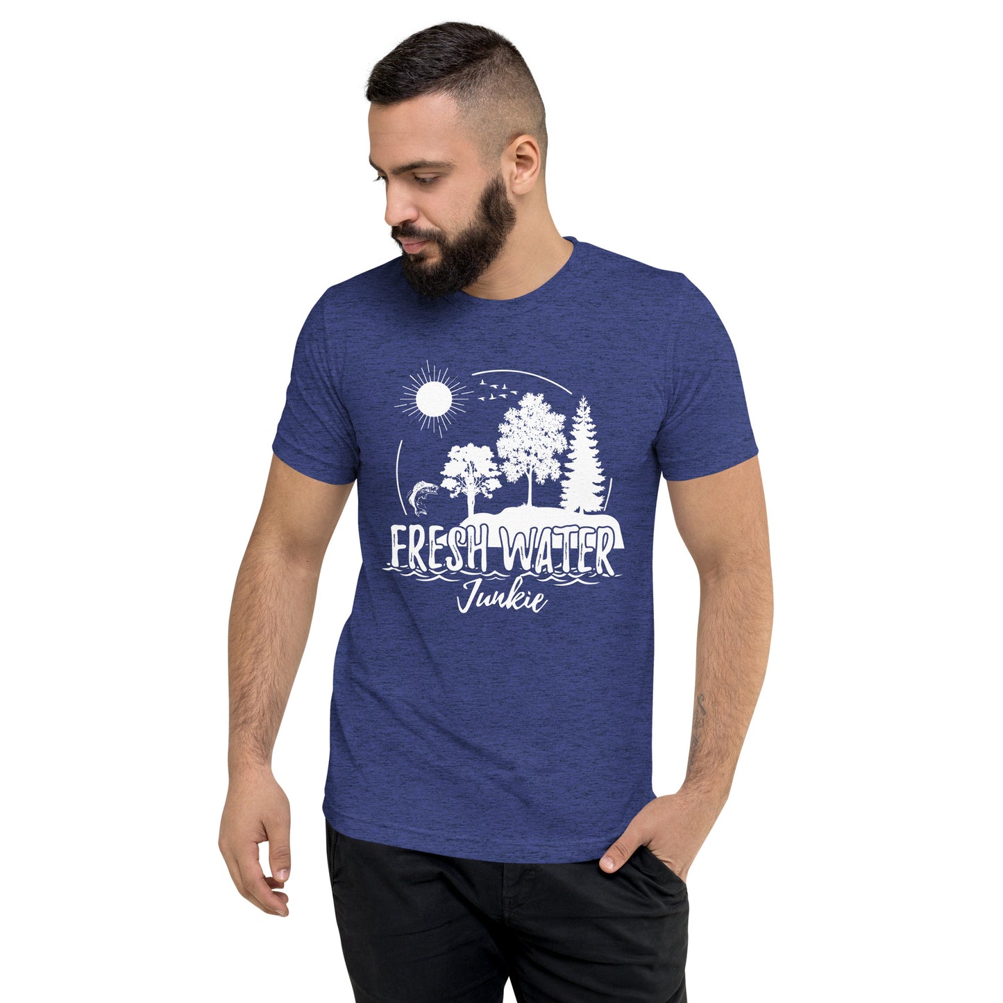 Country Life (front logo) - Unisex Vintage Short Sleeve T Shirt