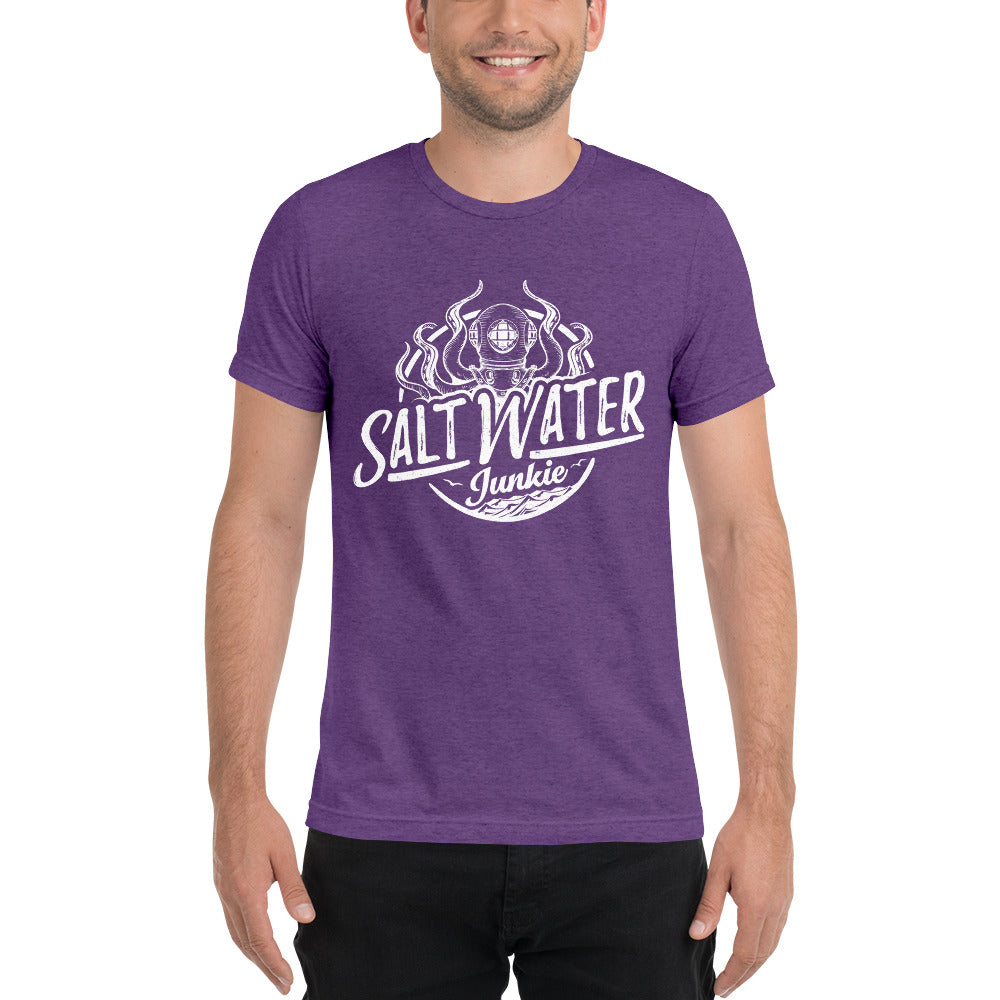 SWJ Logo (full front) - Lad's Tri Blend T-Shirt
