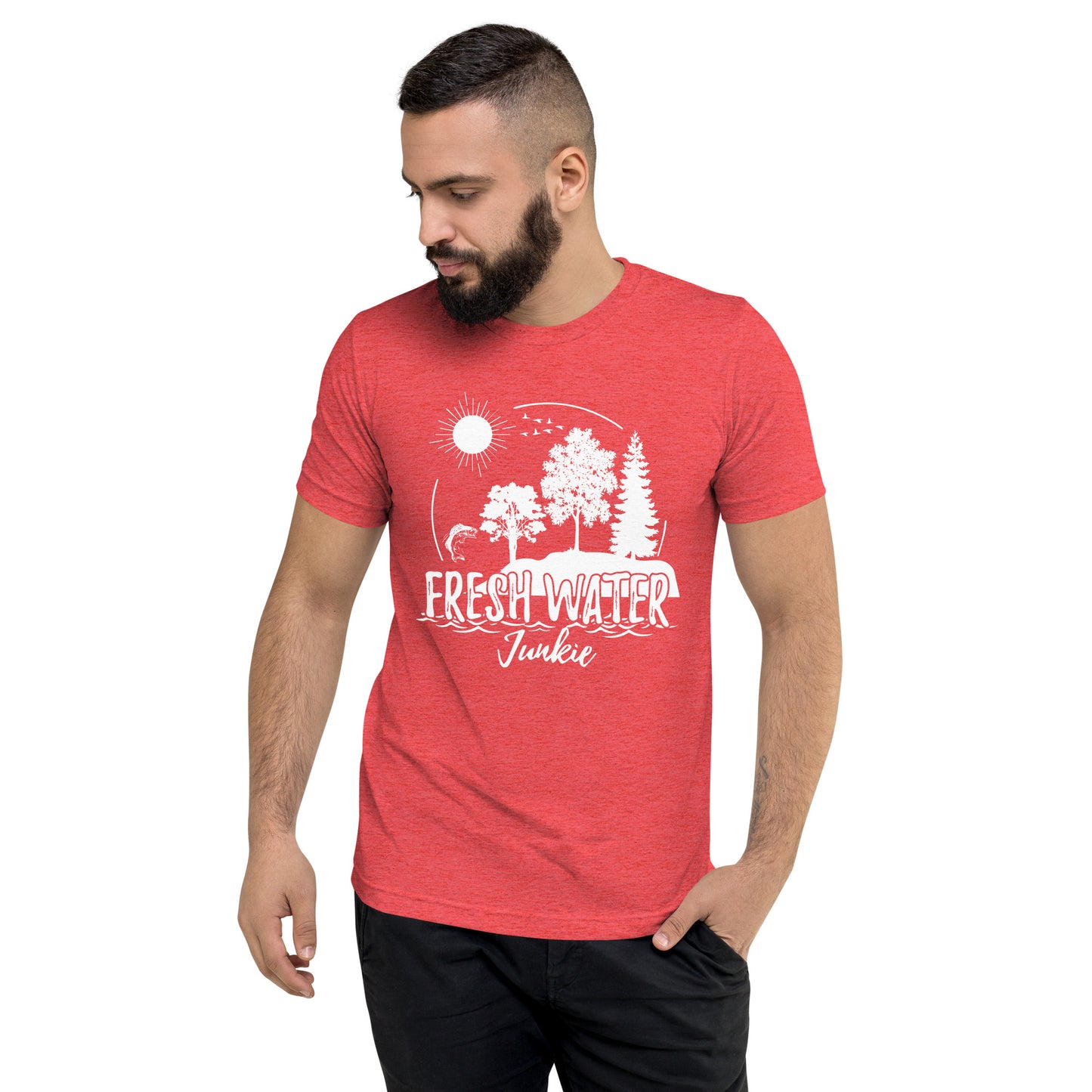 Country Life (front logo) - Unisex Vintage Short Sleeve T Shirt