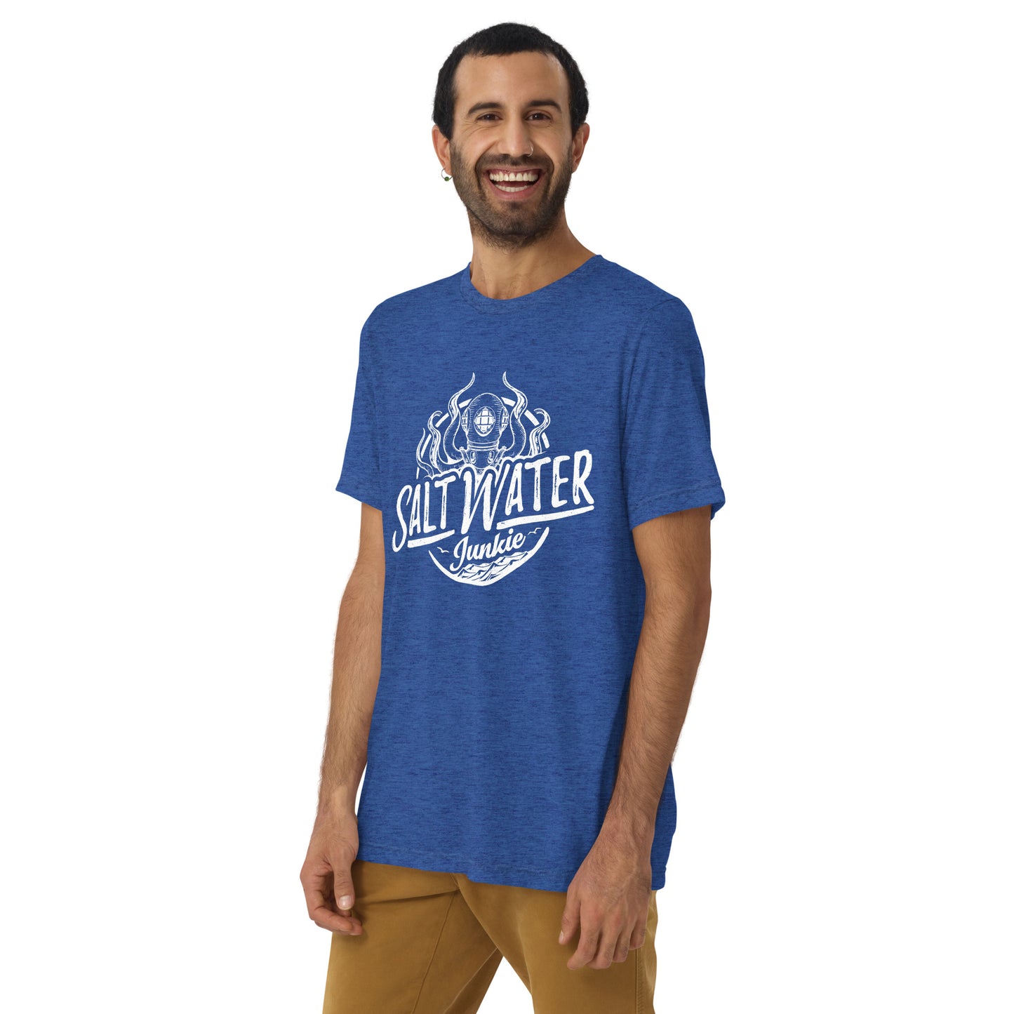 SWJ Logo (full front) - Lad's Tri Blend T-Shirt