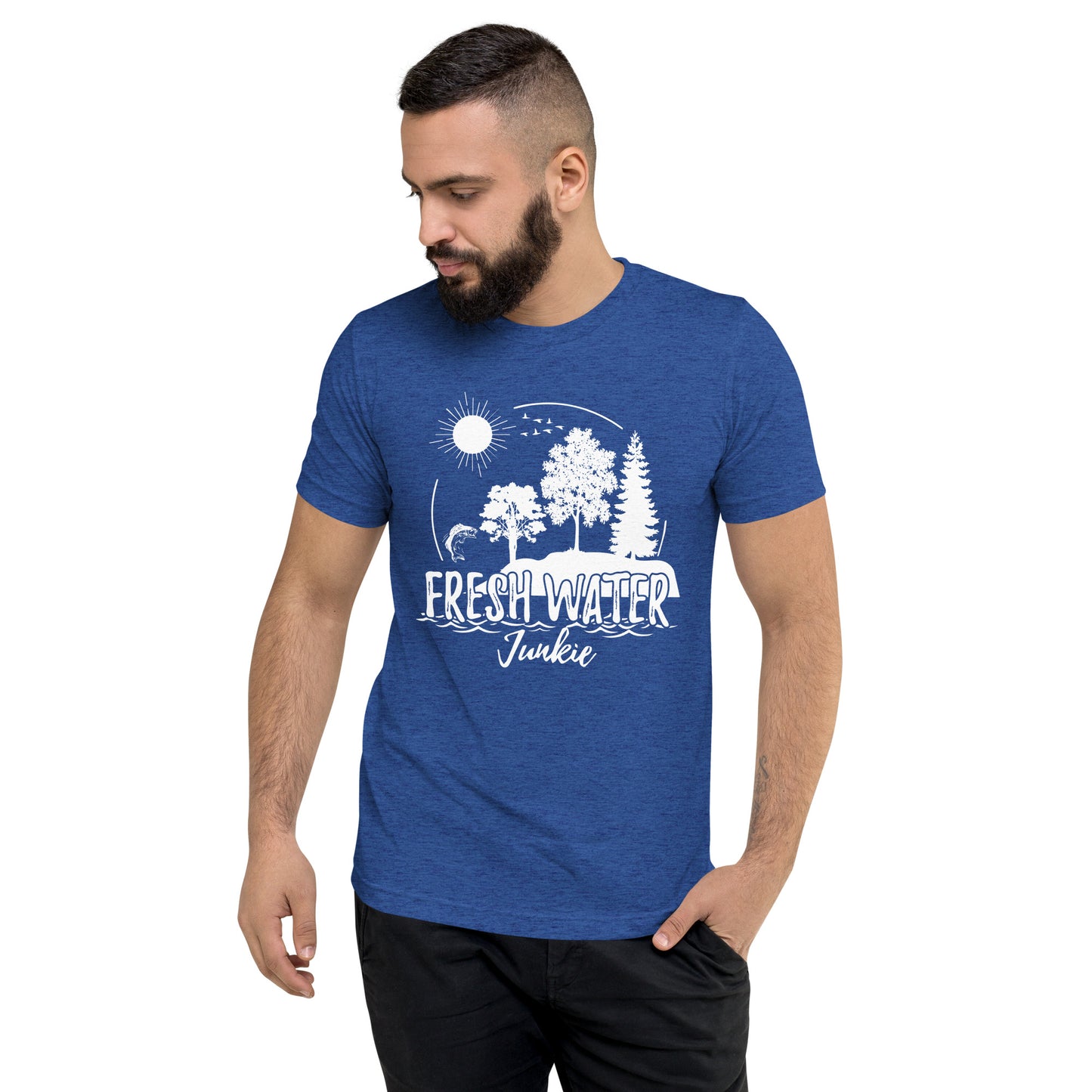Country Life (front logo) - Unisex Vintage Short Sleeve T Shirt