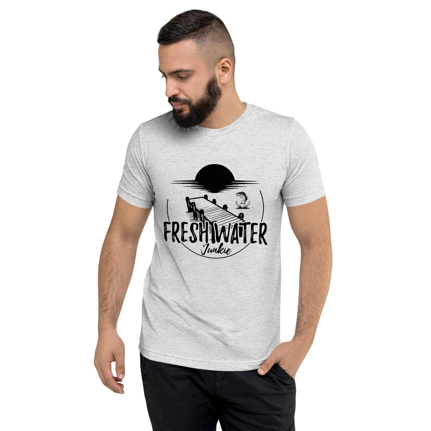 Lake Life (front logo) - Vintage Short Sleeve T-Shirt