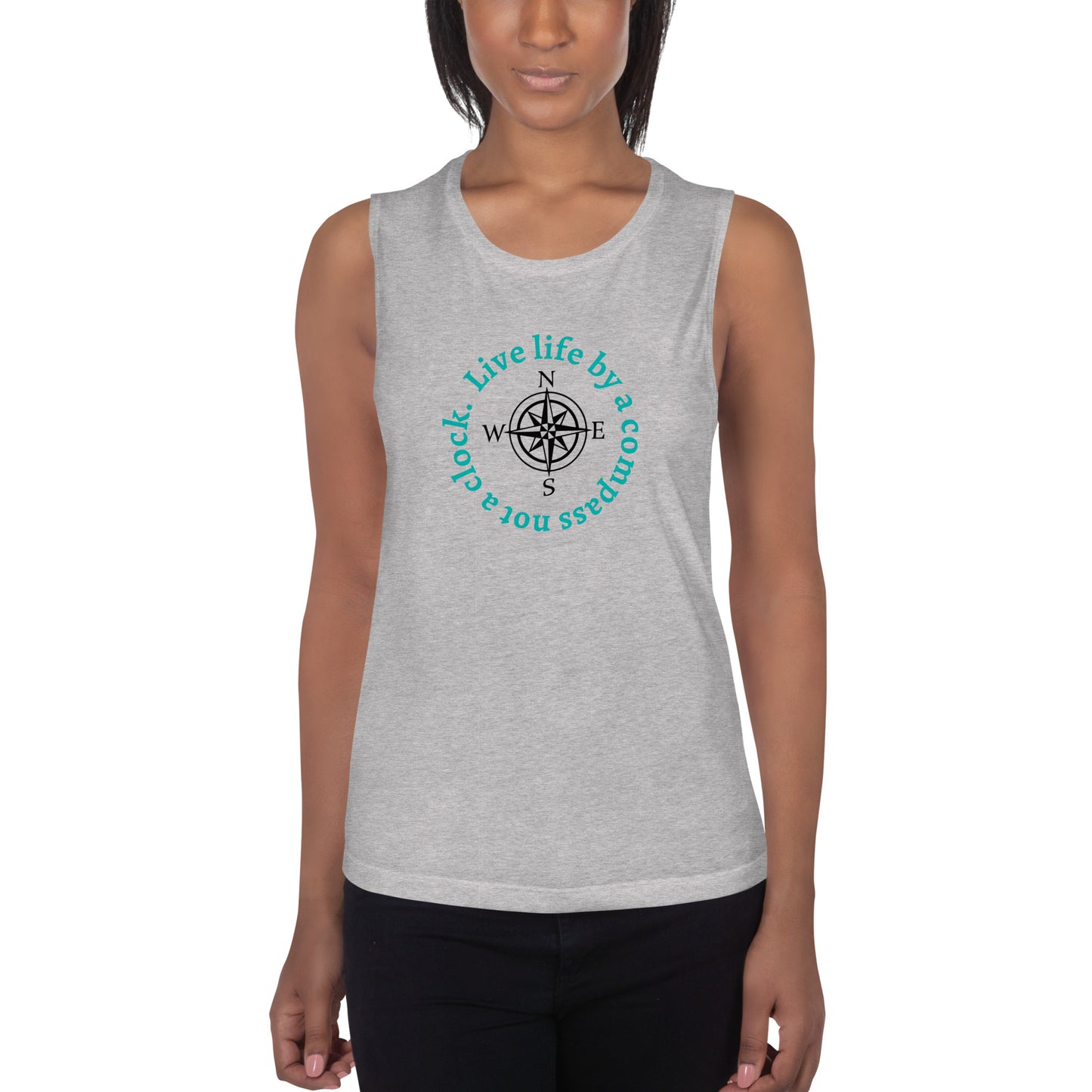 Compass - Lass's Muscle Tank