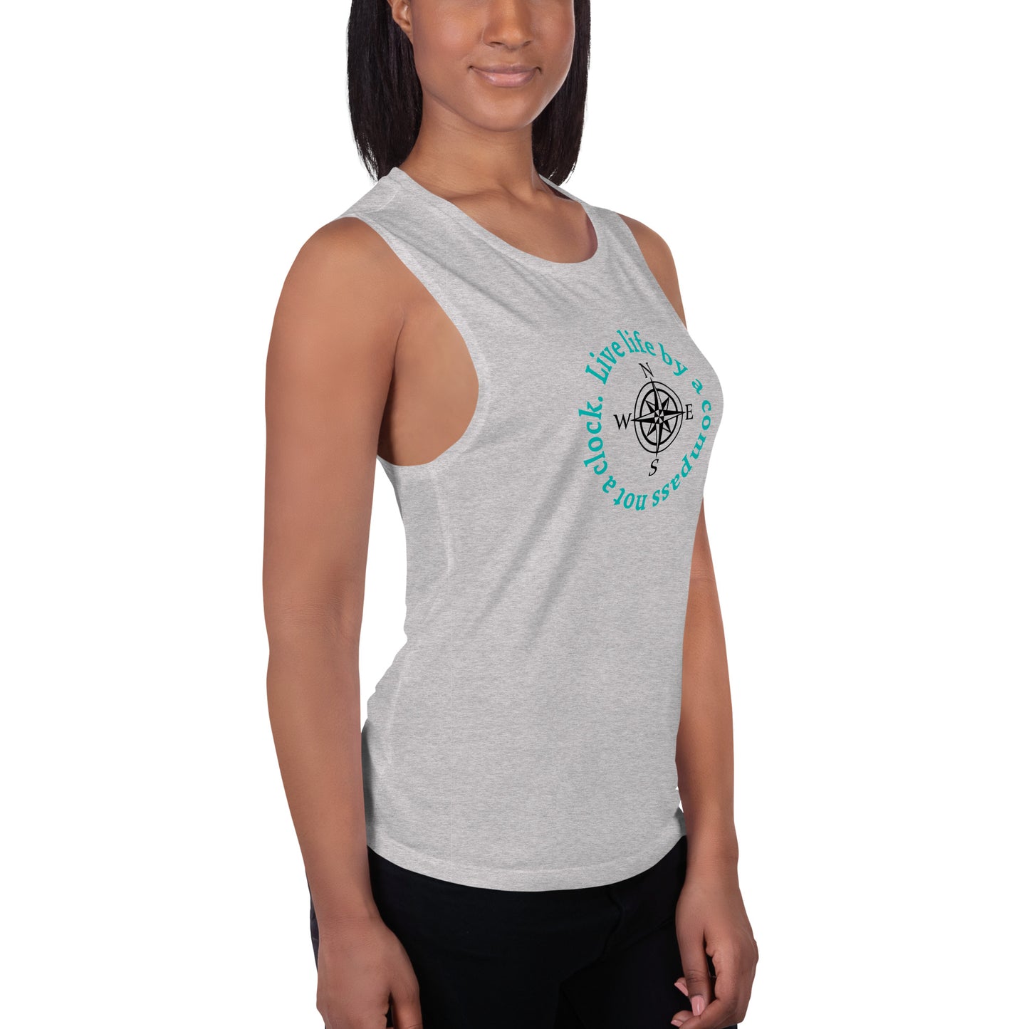 Compass - Lass's Muscle Tank