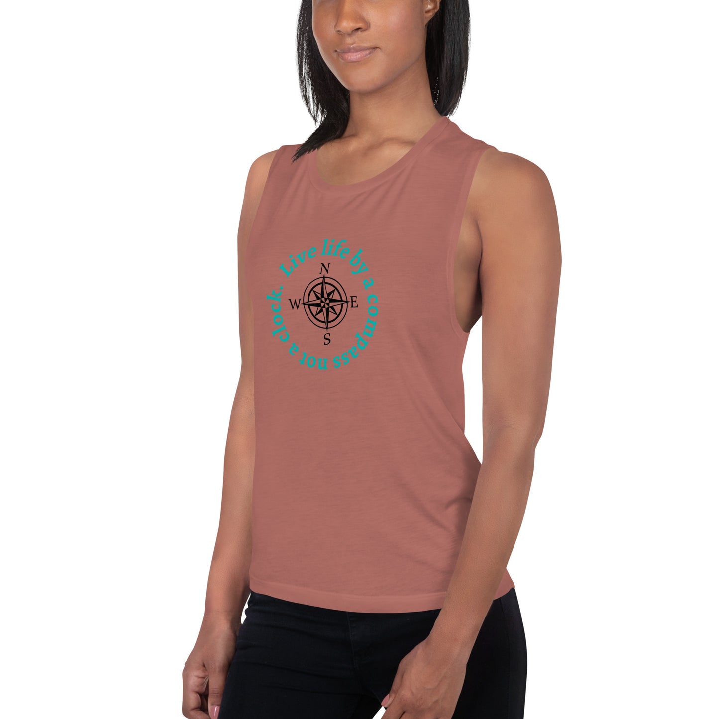 Compass - Lass's Muscle Tank